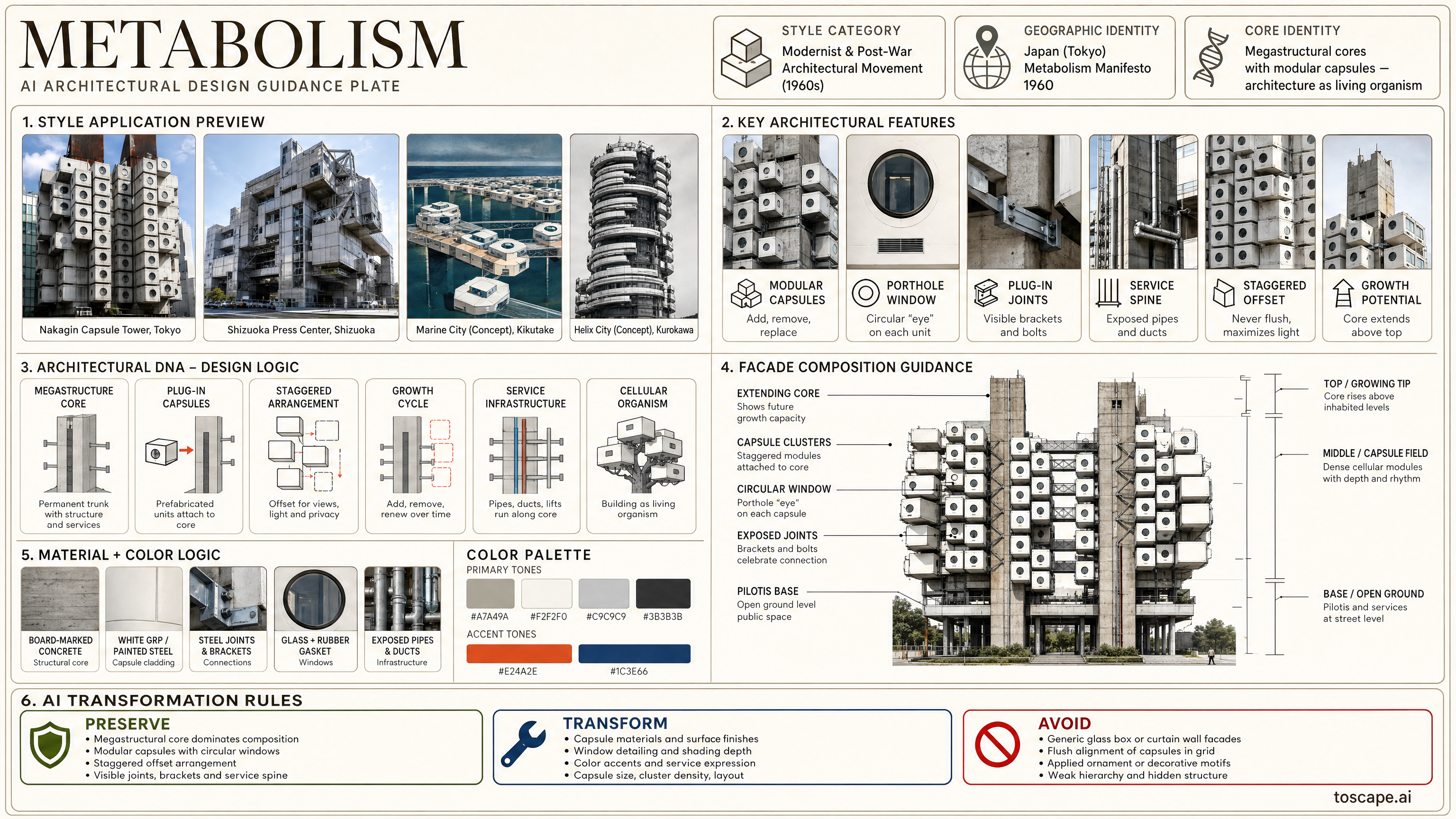 METABOLISM | Architectural Style | Toscape.ai